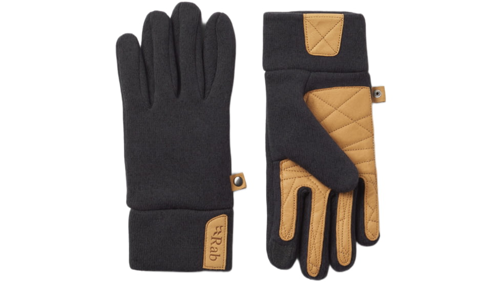 Rab Ridge Gloves, Ebony, Extra Large, QAJ-73-EBN-XLG