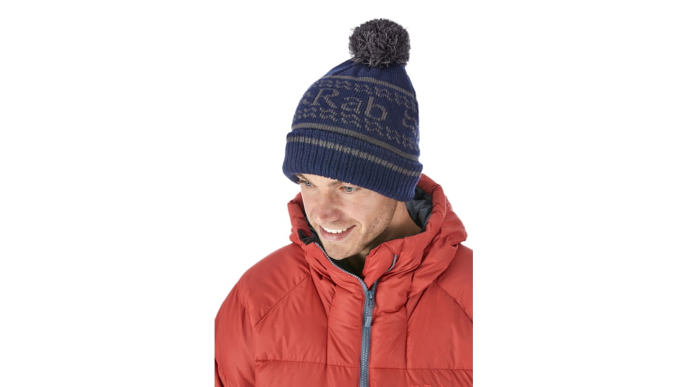 Rab Rock Bobble Hat, Deep Ink/Ink, QAA-51-DI