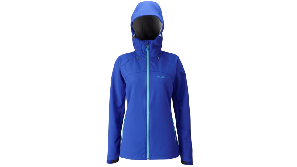 Rab Salvo Jacket - Womens-Nordic Blue/Ash-Large