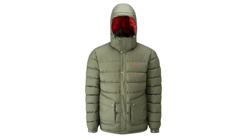 DEMO, Rab Mens Sanctuary Jacket, Army, Medium, QDA-68-AR-M-DEMO