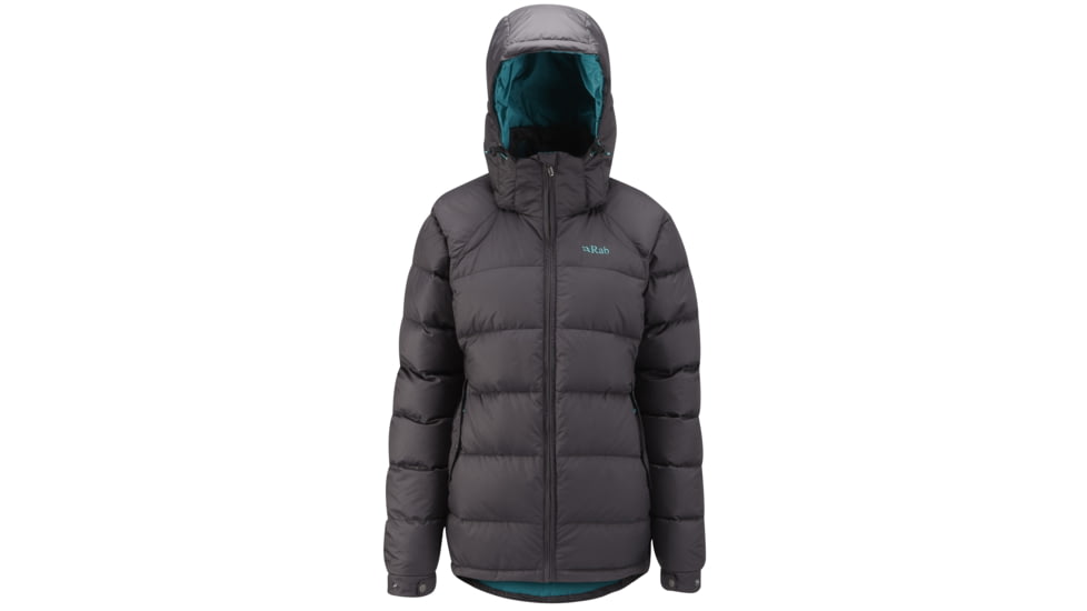 DEMO, Rab Womens Sanctuary Jacket, Anthracite, 12, QDA-69-AN-12-DEMO