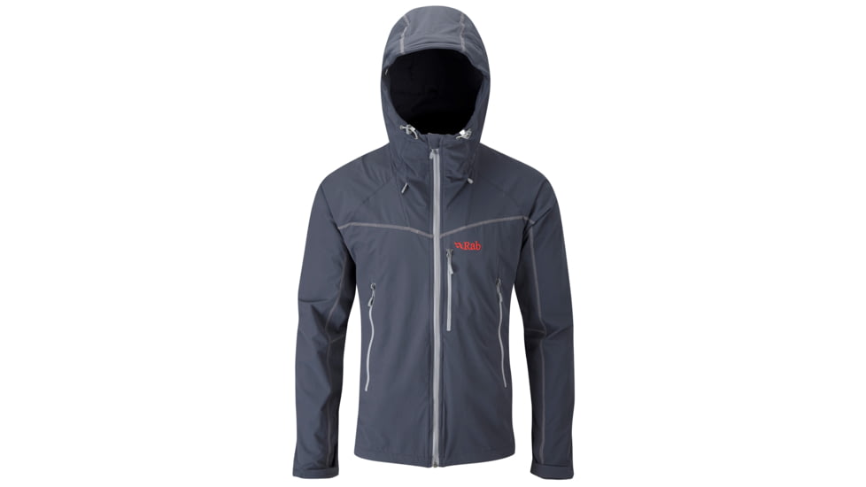 Rab Sawtooth Hoodie - Men's-Beluga-Large