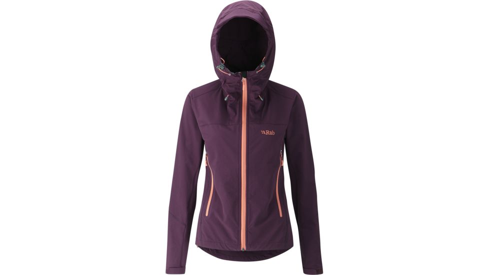 Rab Sawtooth Hoodie - Women's-Eggplant-Medium