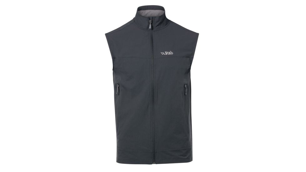 Rab Sawtooth Vest - Men's, Beluga, Large, QFT-77-BE-L