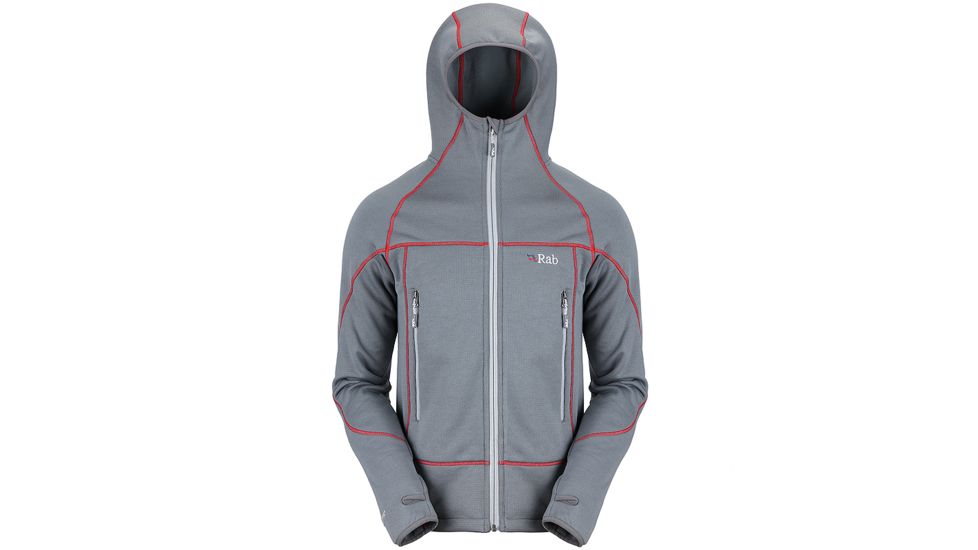 Rab Shadow Hoodie - Mens-Smoke-X-Large