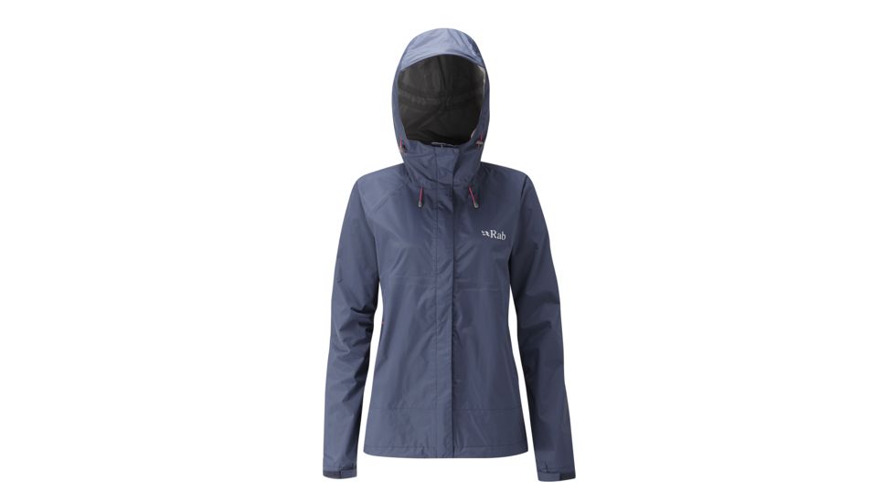 Rab Downpour Jacket - Women's, Twilight, 2XS, QWF-63-TW-06