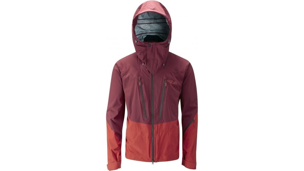 Rab Sharp Edge Jacket - Men's, Rococco/Autumn, 2X Large, QWG-07-RO-XXL