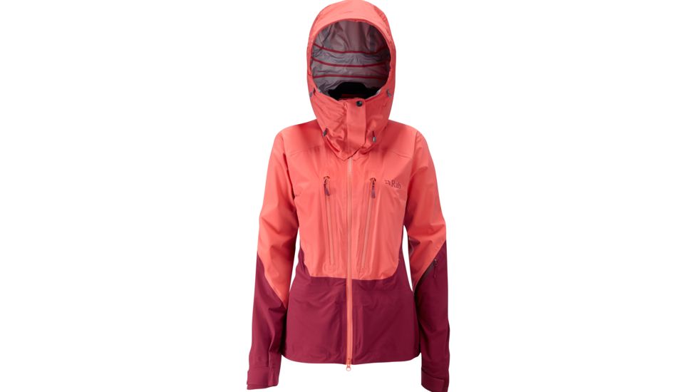 Rab Sharp Edge Jacket - Women's, Passata/ Rococco, Extra Small, QWG-08-PA-08