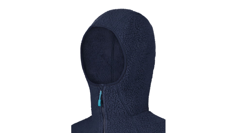 Rab Shearling Jacket - Womens, Deep Ink, Large, QFB-26-DIK-14