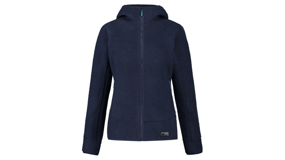 Rab Shearling Jacket - Womens, Deep Ink, Large, QFB-26-DIK-14