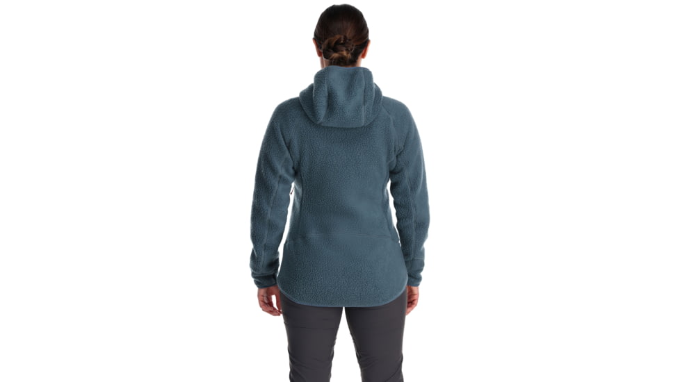 Rab Shearling Jacket - Womens, Orion Blue, Medium, QFB-26-ORB-12