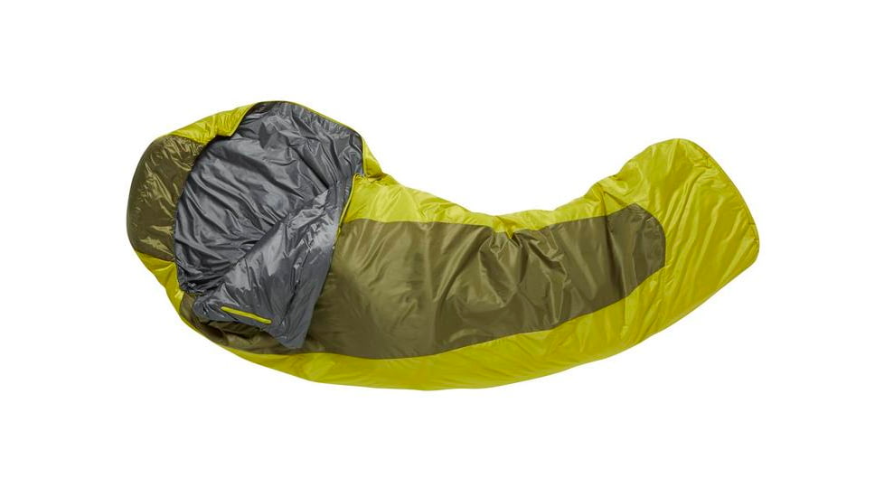 Rab Solar Eco 0 Sleeping Bag, Chlorite Green, Regular, Left Zip, QSS-13-CHG-REG-LZ