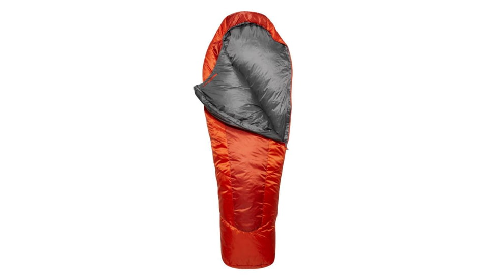 Rab Solar Eco 1 Sleeping Bag, Red Clay, Regular, Left Zip, QSS-12-RCY-REG-LZ