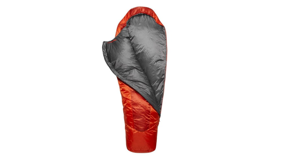 Rab Solar Eco 1 Sleeping Bag, Red Clay, Regular, Left Zip, QSS-12-RCY-REG-LZ
