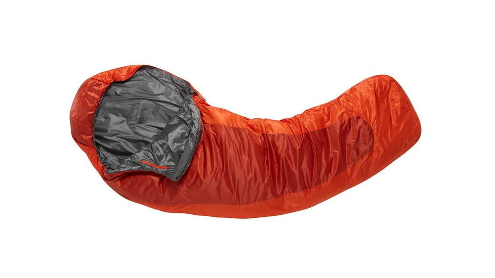 Rab Solar Eco 1 Sleeping Bag, Red Clay, Regular, Left Zip, QSS-12-RCY-REG-LZ
