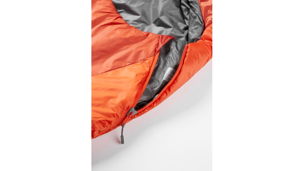 Rab Solar Eco 1 Sleeping Bag, Red Clay, Regular, Left Zip, QSS-12-RCY-REG-LZ