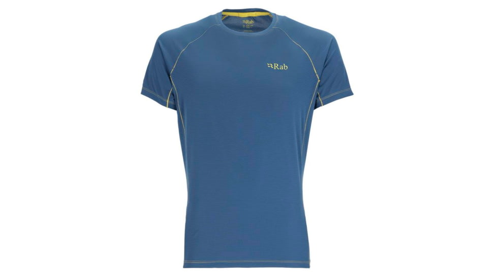 Rab Sonic Tee - Men's, Nightfall Blue, Medium, QBL-01-NFB-MED