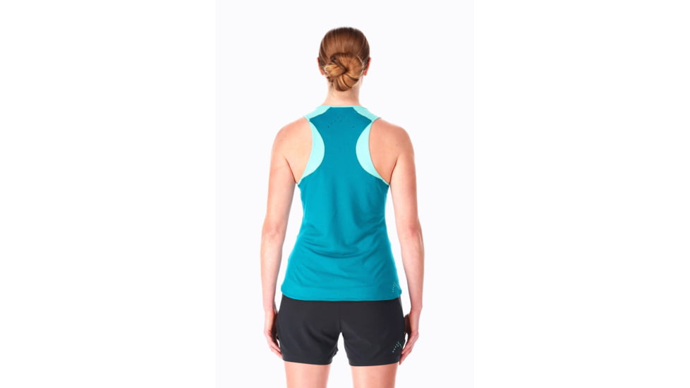 Rab Sonic Ultra Vest - Womens, Meltwater/Ultramarine, 16, QBL-23-MEU-16
