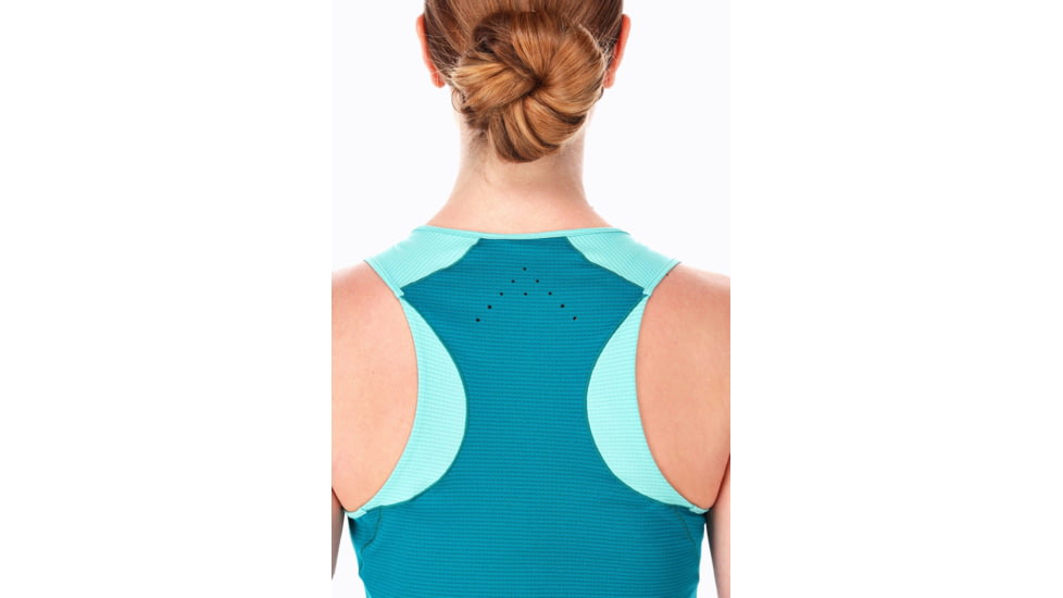 Rab Sonic Ultra Vest - Womens, Meltwater/Ultramarine, 16, QBL-23-MEU-16