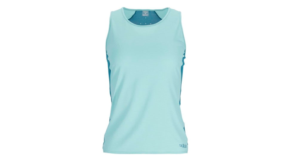 Rab Sonic Ultra Vest - Women's, 8 UK, Meltwater/Ultramarine, QBL-23-MEU-08