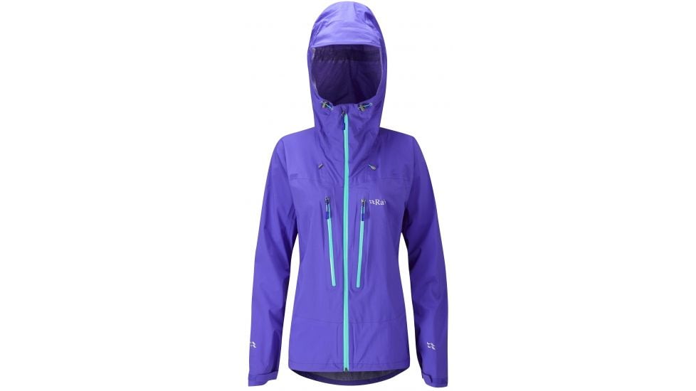 Rab Spark Jacket - Women's, Iris, 16, QWF-58-IR-16