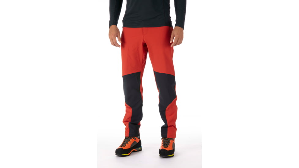Rab Spire Pants - Mens, Red Clay, Medium, QFT-73-RC-M