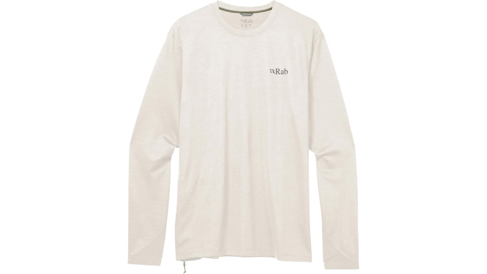 Rab Staden Crew - Men's, Pebble, Large, QFG-42-PBE-LRG