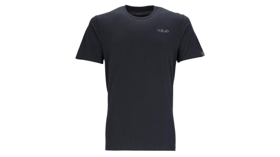 Rab Stance Mountain Peak Tee - Mens, Beluga, 2XL, QCB-66-BEL-XXL