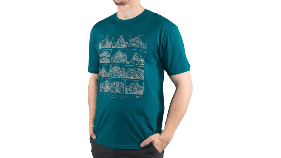 Rab Stance Short Sleeve Tee - Men's, Blue Monday