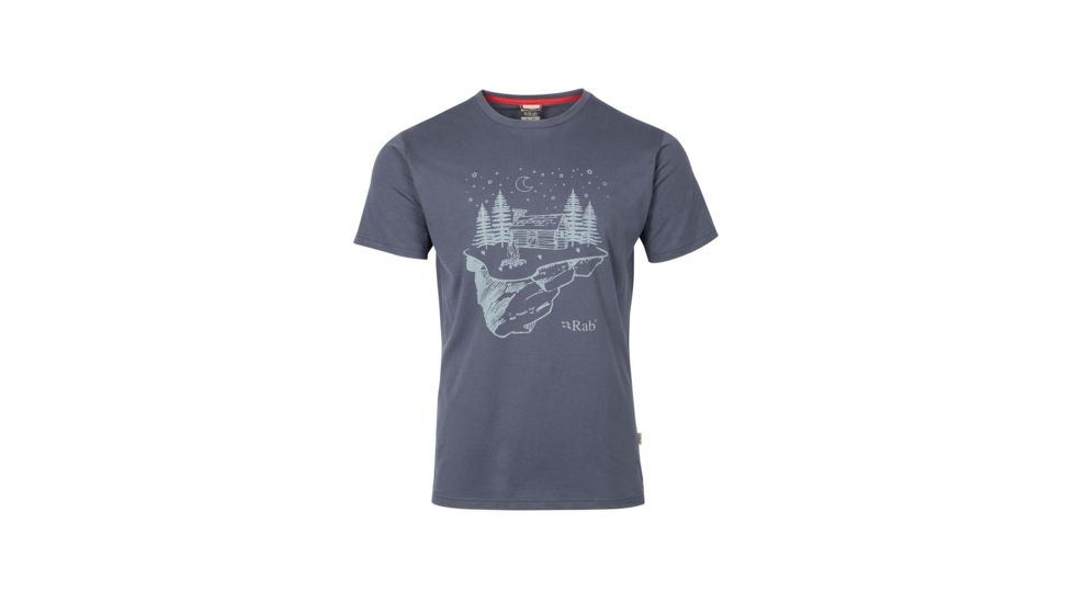 Rab Stance Tee - Mens, Steel, Extra Large, QBT-91-ST-XL