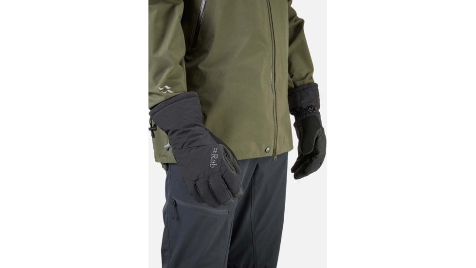Rab Storm Gloves Black Small QAH-85-BL-S