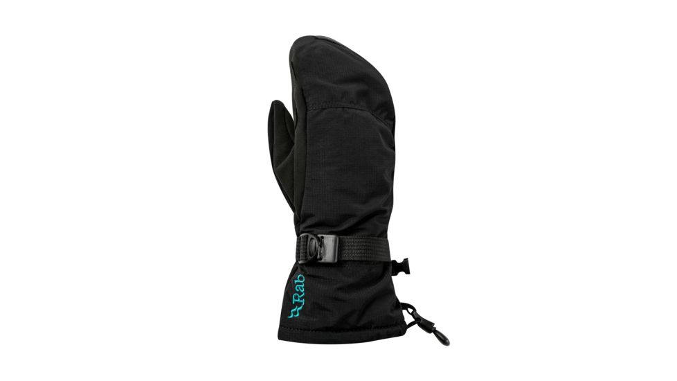 Rab Storm Mitt, Black, Large, QAH-45-BL-L