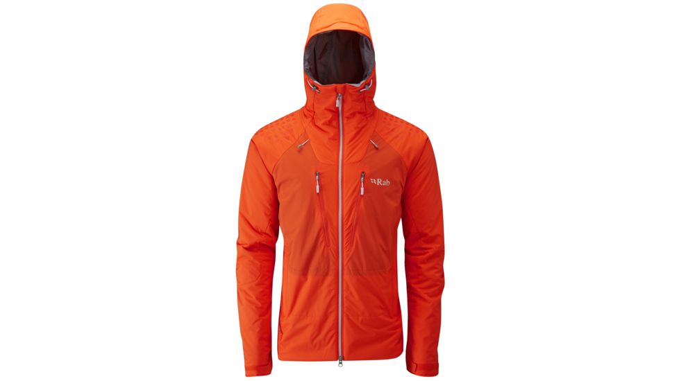 DEMO, Rab Mens Strata Guide Jacket, Koi/Zinc/Zinc, Large, QIN-94-KO-L-DEMO