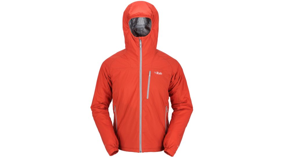 Rab Strata Hoodie - Mens-Rust-X-Small