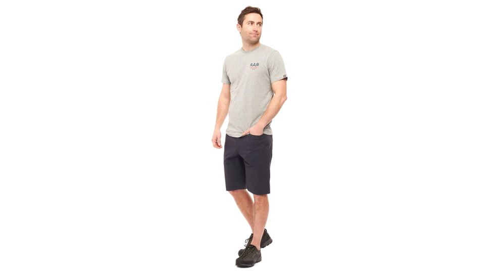 Rab Stryker Shorts - Mens, Ebony, Large, QFU-39-EB-L