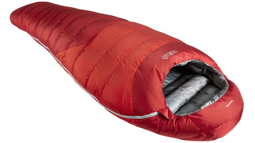 Rab Summit 800 Sleeping Bag , 650 Down, Formula One, Long, QSM-38-LZ