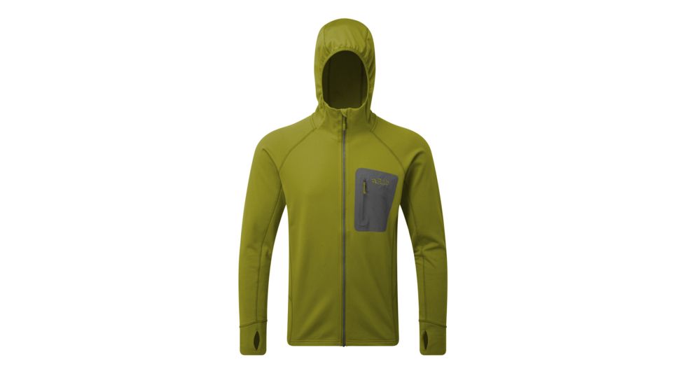 Rab Superflux Hoody, Cactus, Medium, QFE-65-CT-M