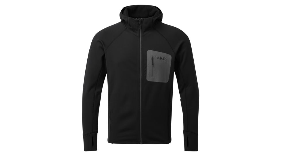 Rab Superflux Hoody - Mens, Black, Small, QFE-65-BL-S