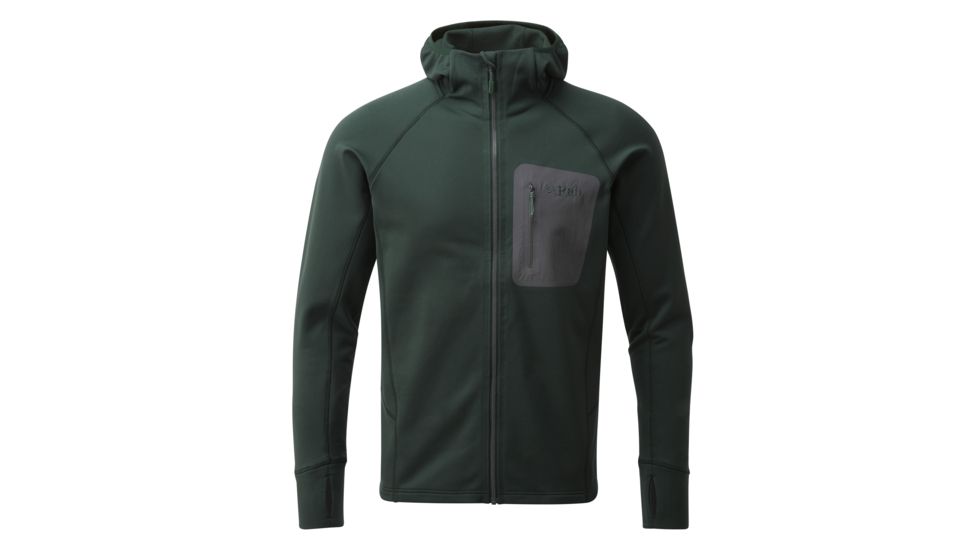 Rab Superflux Hoody - Mens, Pine, Large, QFE-65-PI-L