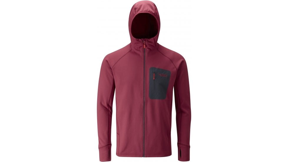 Rab Superflux Hoody - Mens, Rococco, 2XL, QFE-65-RO-XXL
