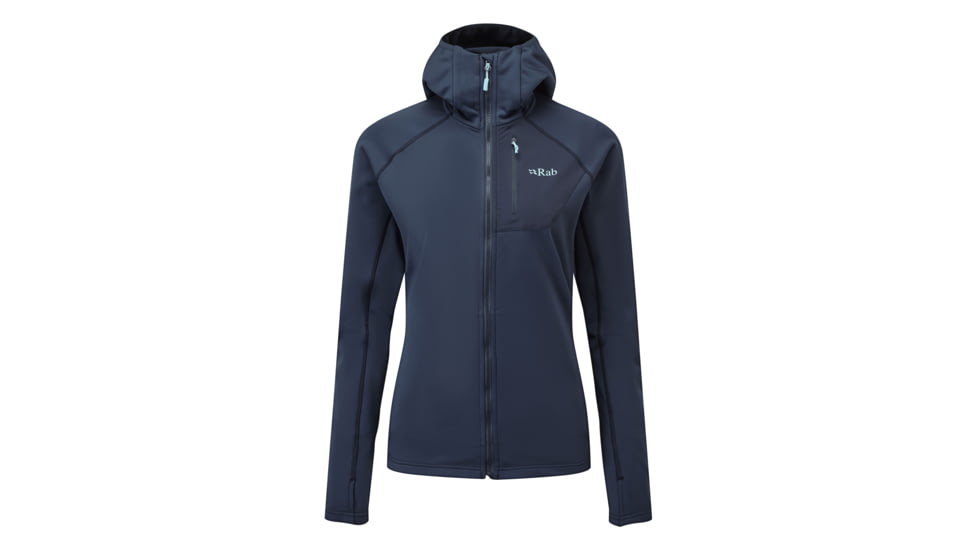 Rab Superflux Hoody - Women's, Deep Ink, 14, QFE-90-DI-14