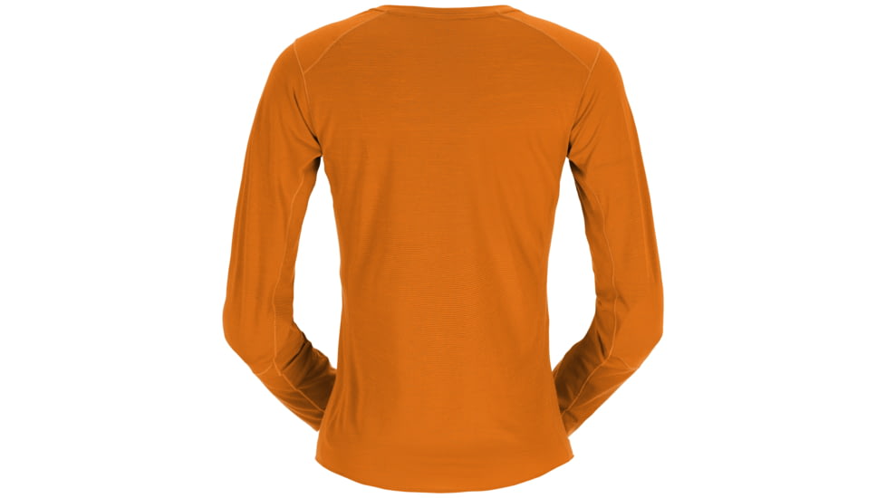 Rab Syncrino Base LS Tee - Womens, Marmalade, Large, QBL-33-MAM-14
