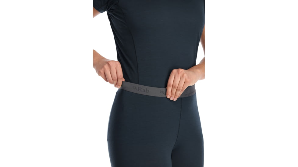 Rab Syncrino Leggings - Women's, Large, Beluga, QBL-37-BEL-14