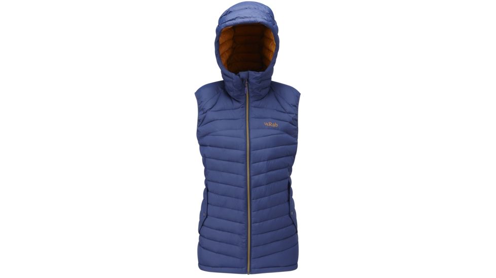 DEMO, Rab Womens Synergy Vest, Blueprint, 12, QIO-04-BP-12-DEMO