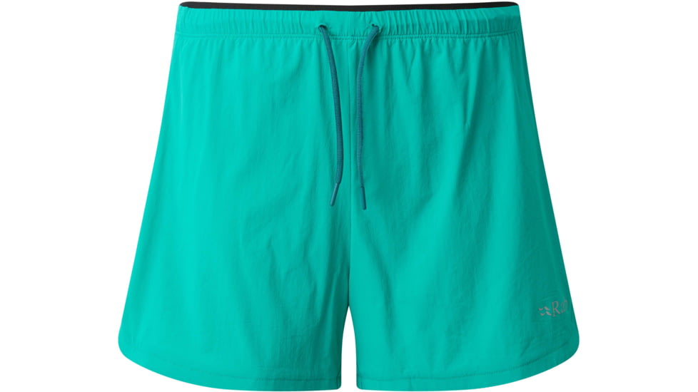 Rab Talus Shorts - Womens, Peacock Green, 8, 4in, QFU-43-PC-08