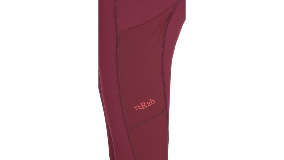 Rab Talus Tights 3/4 - Womens, Deep Heather, 8, Regular, QFV-16-DEH-08