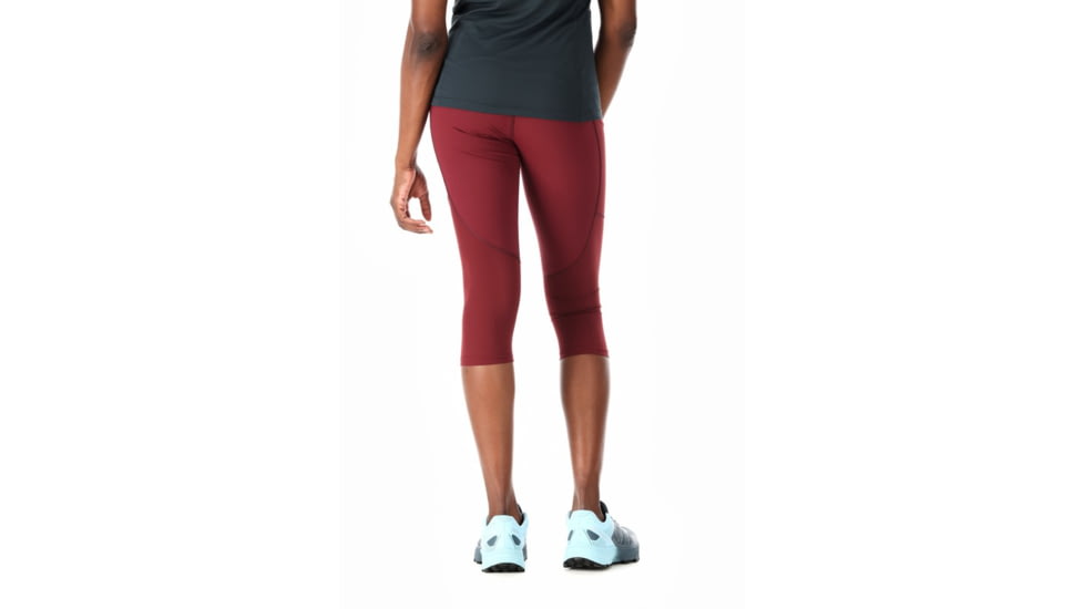 Rab Talus Tights 3/4 - Womens, Deep Heather, 8, Regular, QFV-16-DEH-08