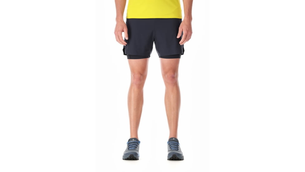 Rab Talus Trail Shorts - Mens, Ebony, 38, 7 in, QFU-98-EBN-38-07