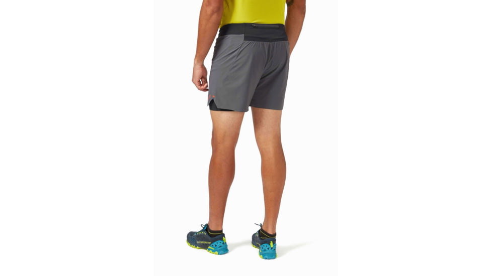 Rab Talus Trail Shorts - Mens, Graphene, 36, QFU-98-GRH-36-07