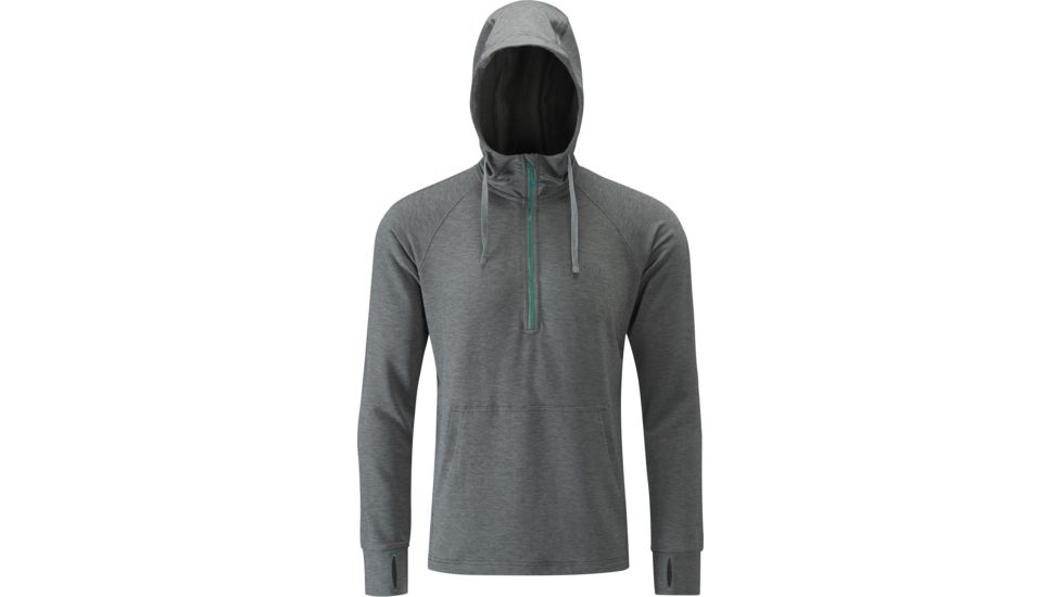 Rab Top-Out Hoody - Men's-Anthracite Marl-Medium